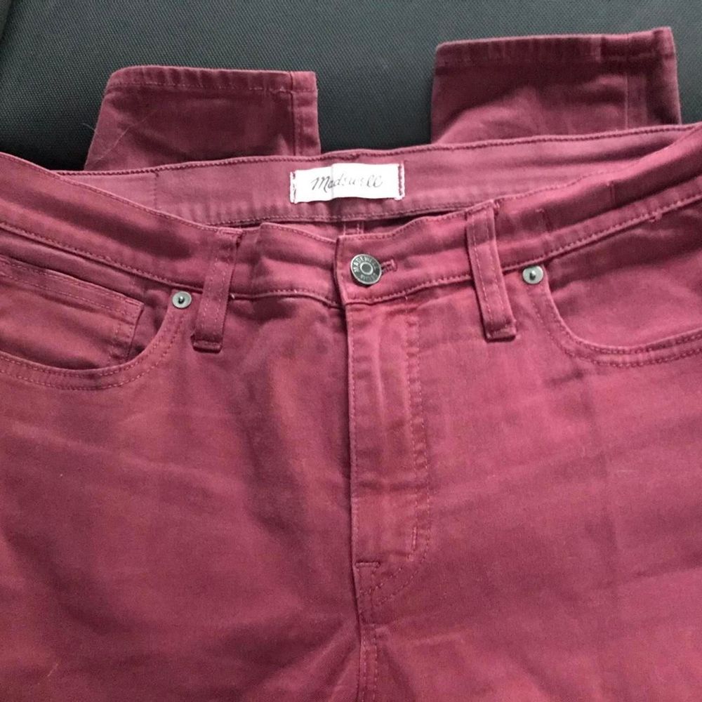 madewell high rise skinny skinny